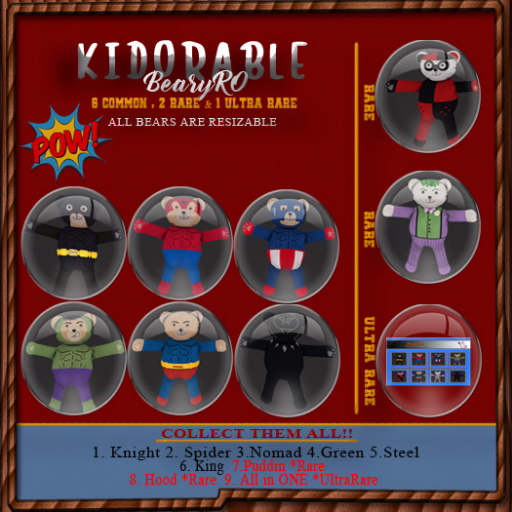 :K: BearyRO - Puddin *RARE