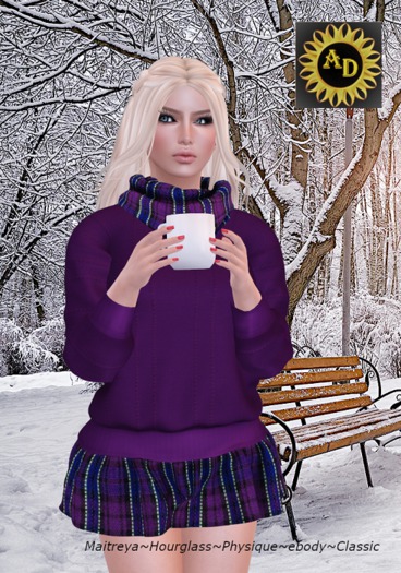 Cozy Tartan Purple