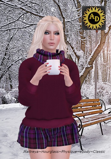 Cozy Tartan Burgandy