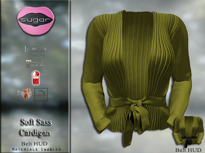 :-:SUGAR:-: Soft Sass Cardigan {SPRING HUD}