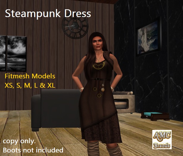 AMC Steampunk Gown