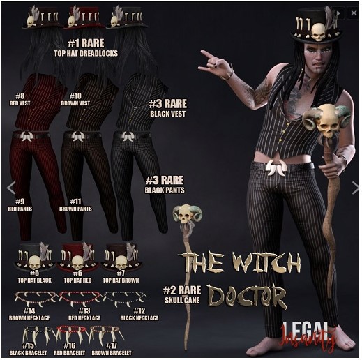 Legal Insanity - TWD* #16 Red bracelets