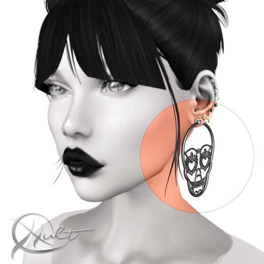 : CULT : Skull Earring DEMO