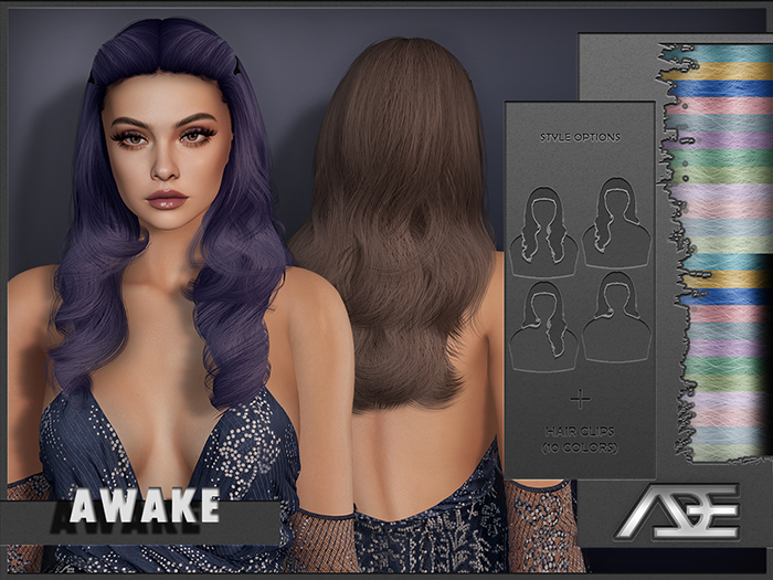 Ade - Awake Hairstyle (Pastels)