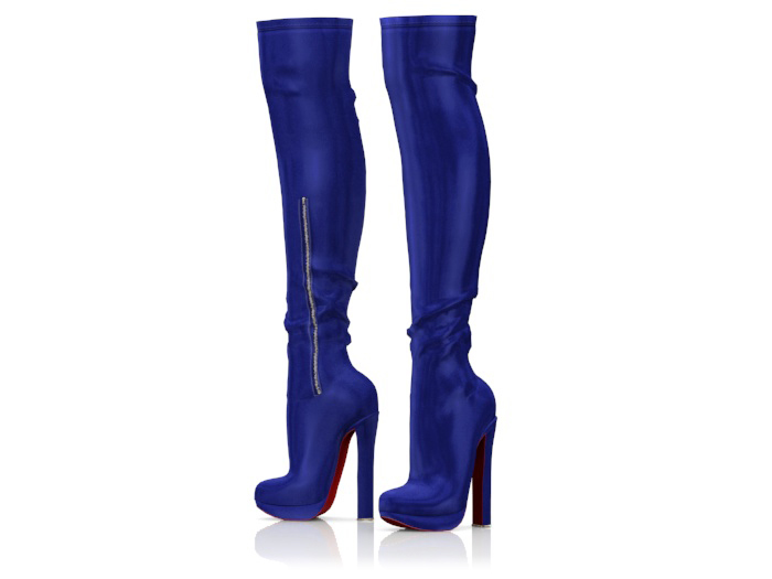 Garbaggio // Cate Boots - Blue