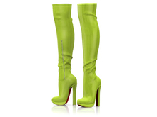 Garbaggio // Cate Boots - Lime