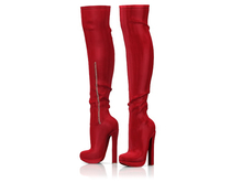 Garbaggio // Cate Boots - Red