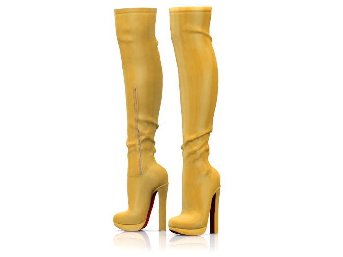 Garbaggio // Cate Boots - Yellow