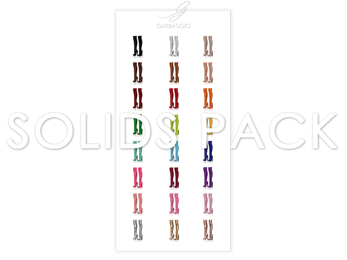 Garbaggio // Cate Boots - Solids Pack