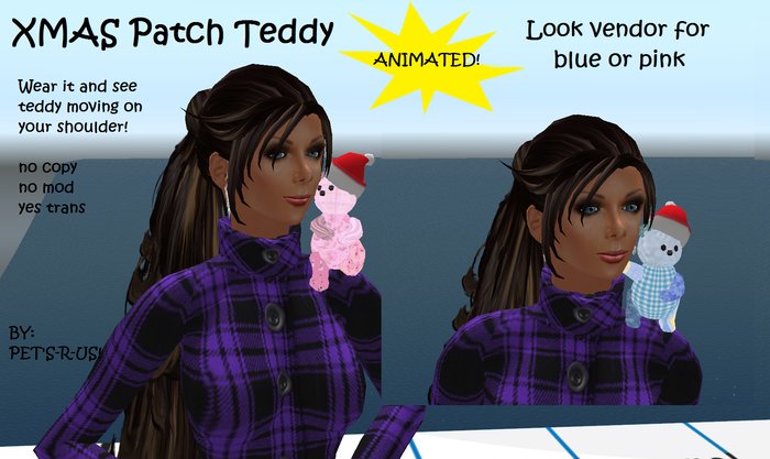Pls wear me xmas pink teddy