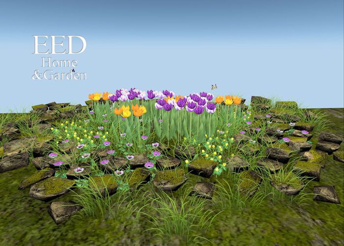 EED's SPRING PATCH w ROCK&BUTTERFLIES resizer c