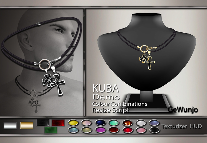 GeWunjo : KUBA male necklace DEMO
