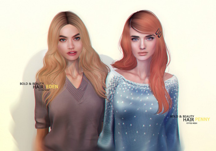 ::Bold & Beauty:: Hair :: Penny. Pastels
