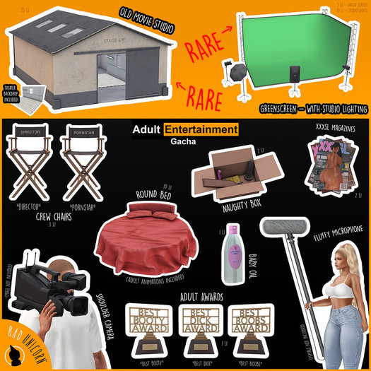 [Bad Unicorn] Old Movie Studio RARE (boxed)