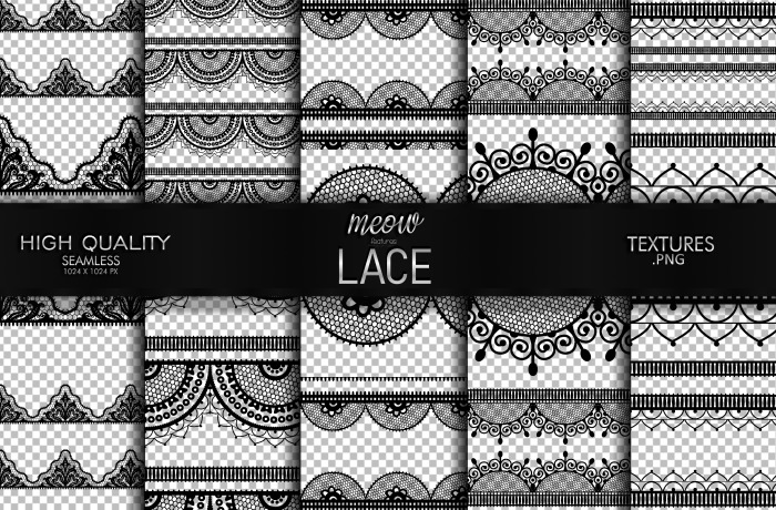 MEOW - LACE PACK 04