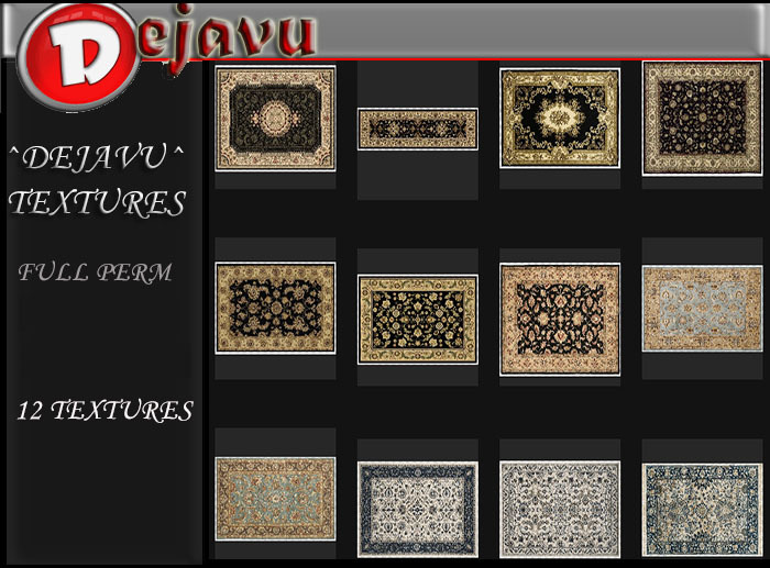 ^Dejavu^ Full Perm Persian Rug Texture 01