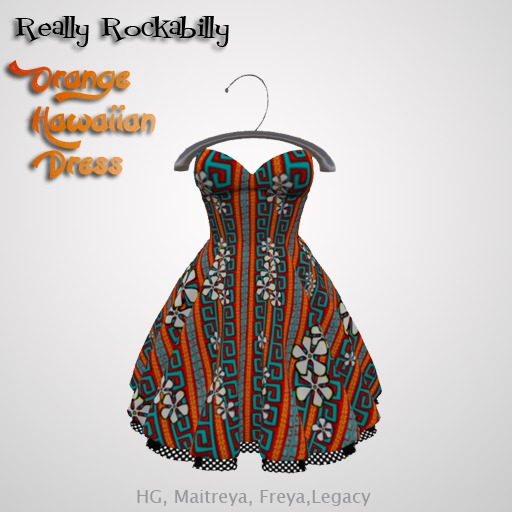 Really Rockabilly RetroGuitars Dress (add)