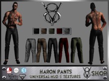 +V8 SHOP+HARON PANTS UNIVERSAL HUD 5 TEXTURES
