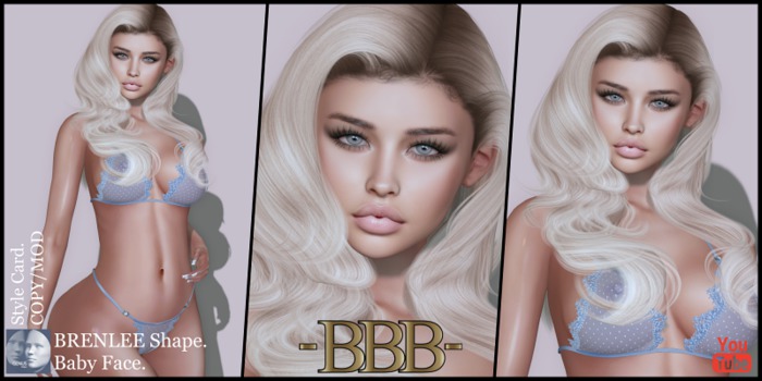 ~BBB~ BRENLEE Shape - GENUS - Baby Face