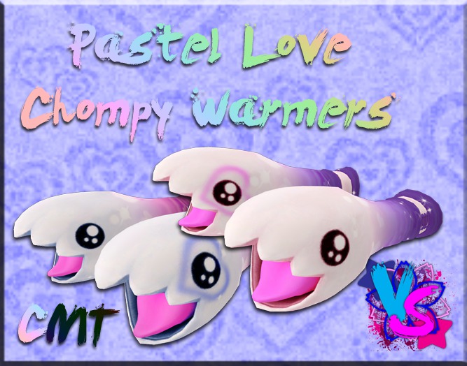 Chompy Warmers - Pastel Love Mod