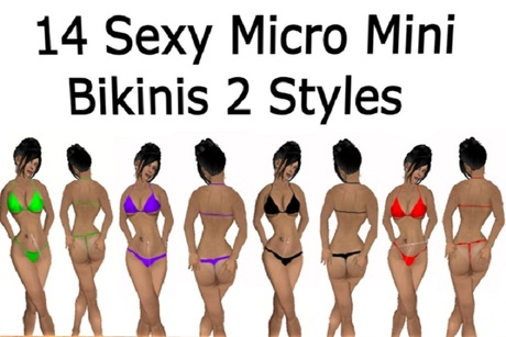 Second Life Marketplace - 14 micro bikini! Free!