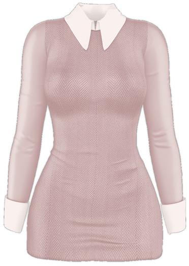 Kaithleen's Office Dress - Rose