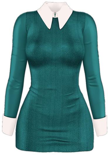 Kaithleen's Office Dress - Mint