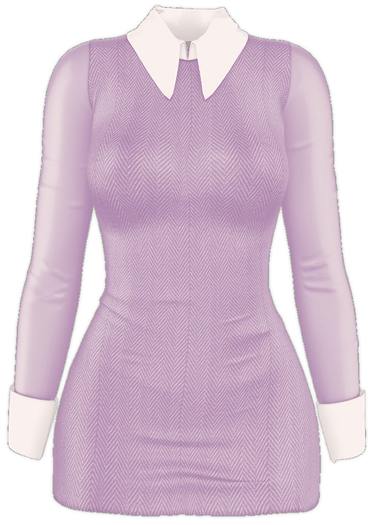 Kaithleen's Office Dress - Lavender