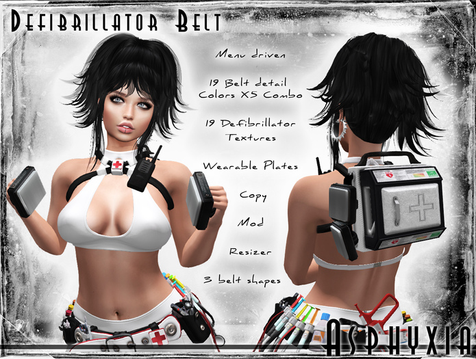 Asphyxia Defibrillator Belt
