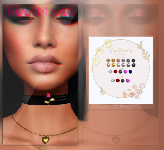 NaaNaa's Rosenda Set Gold  [Wear Me]