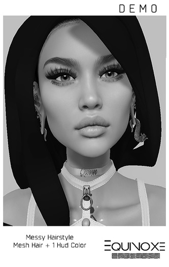 .E. Messy Mesh Hair [DEMO]