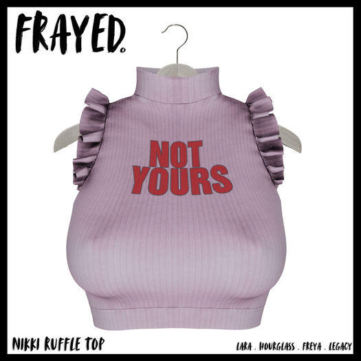 Frayed - Nikki Top - Not Yours