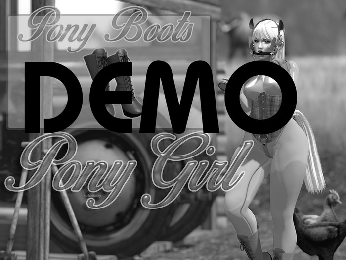 {MB} DEMO Pony Boots