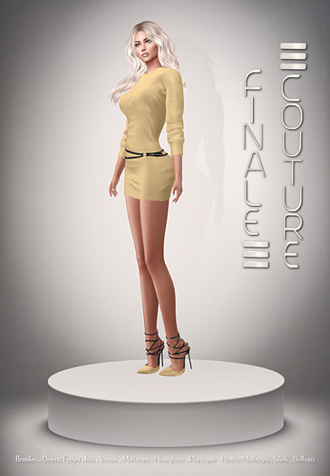 Finale Couture Brooke - Mustard(Boxed)