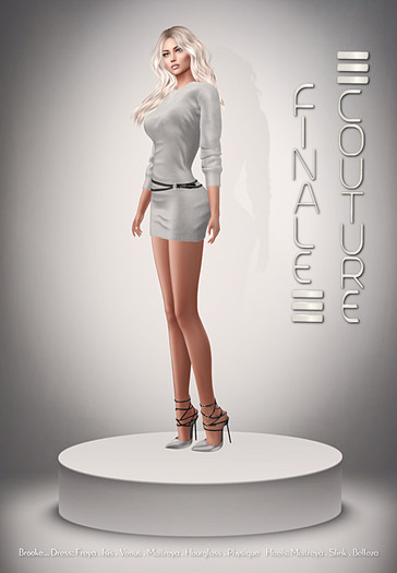 Finale Couture Brooke - Grey(Boxed)
