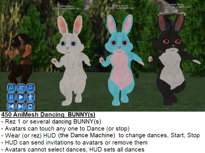 *PROMO* Animated-Mesh Dancing BUNNY
