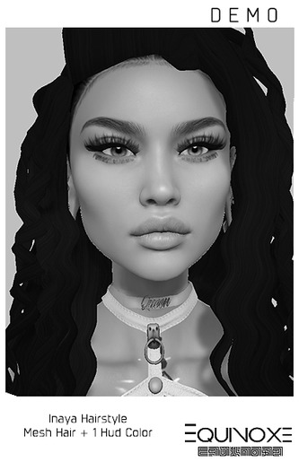 .E. Inaya Curly Mesh Hair [DEMO]