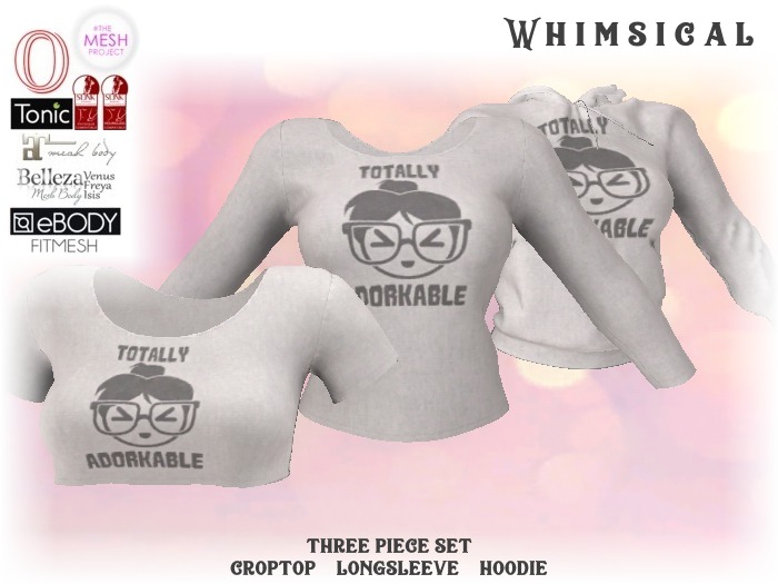 [Whimsical] Girl's Mesh Tops - Adorkable