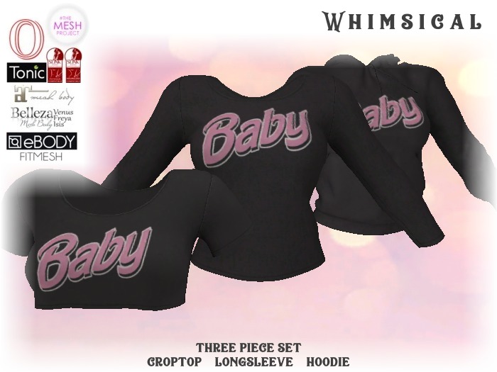 [Whimsical] Girl's Mesh Tops - Baby