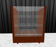 Bakery Display Cherry-Wood Tall Case (CM)