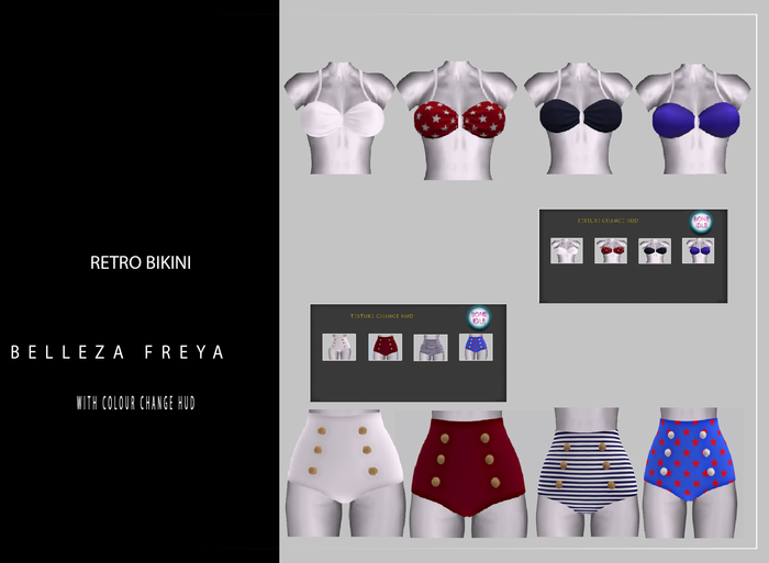 Retro bikini Belleza Freya