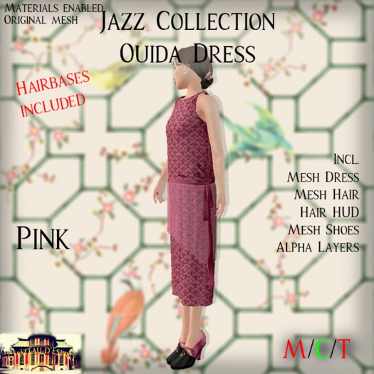 ~CdE~ August 2019 GROUP GIFT - Jazz Ouida PINK Dress
