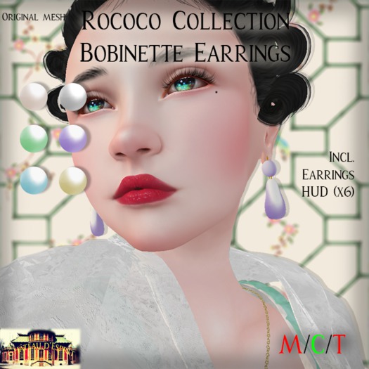 ~CdE~ Rococo Bobinette Earrings
