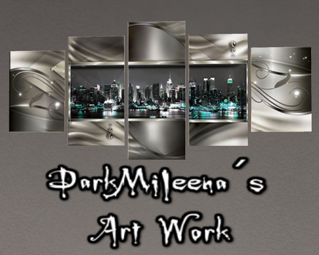 [Mesh] Abstract Art 5 Panel No. 3