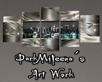 [Mesh] Abstract Art 5 Panel No. 3