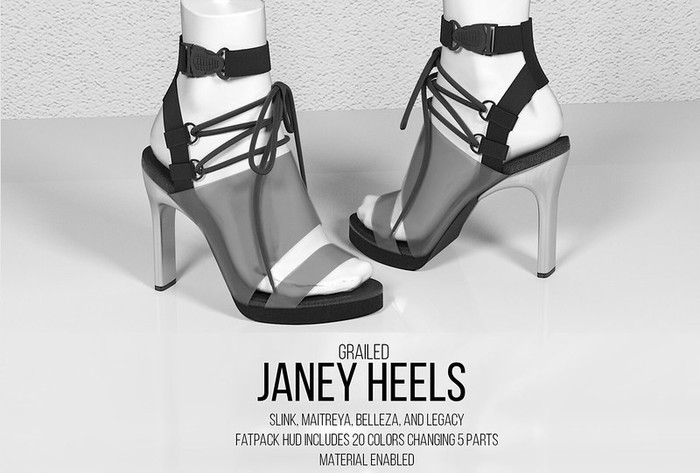 [G] Janey Heels Demo (wear)