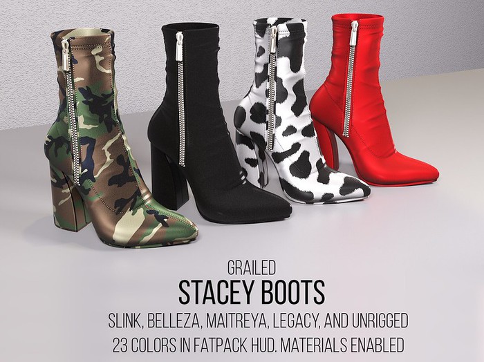 [G] Stacey Boots Fatpack