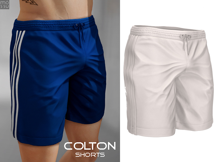 Mossu - Colton Shorts - White