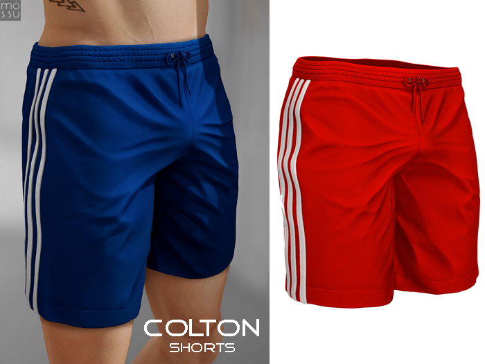 Mossu - Colton.Shorts - Red (Wear)