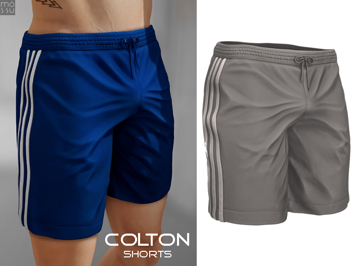Mossu - Colton Shorts - Grey